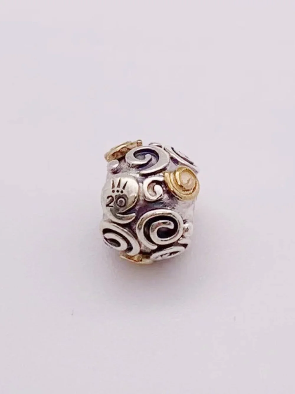 Pandora 20th Anniversary Swirls charm